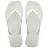 Cx 12 pares - Chinelo Havaianas Slim Square - Branco GRADE Fem.