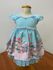 Vestido Caracoles Ciano