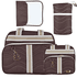Kit de bolsas Ludy Baby Marrom