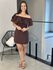 Vestido Zoe Marrom