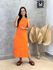 Vestido Betânia Laranja