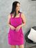 Vestido Tháila Fúcsia