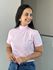 T-SHIRT GOLA ALTA ROSA