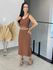 Conjunto Helena Marrom