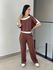 CONJUNTO SUZANA MARROM