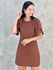 Vestido Tulipa Marrom