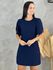 Vestido Tulipa Azul Marinho