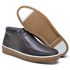 Tênis Masculino Cano Baixo Couro Cacareco Floater Café