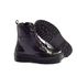 Coturno Feminino Couro Jade Cano Médio Preto