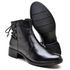 Bota Feminina Cano Baixo Couro Pixxie Preta