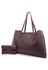 Bolsa Grande Shopping Camila Vinho