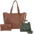 Kit Yasmin Caramelo + Chloe Verde Militar