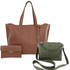 Kit Yasmin Caramelo + Kiarinha Verde Militar