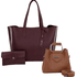 Kit Yasmin Vinho + Chloe Caramelo