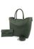 Bolsa Sacola Grande Larissa Verde Militar