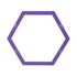 Argola Hexagonal de Agilidade Roxo - Consport