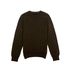 TRICOT CLÁSSICO MASCULINO GOLA CARECA MARROM - RHOUKER