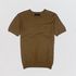 Camiseta Tricot Leve Clássica Ocre