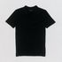 POLO TRICOT LEVE JAQUARD PRETO