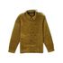 JAQUETA COURO CARAMELO ESTILO CAMISA RHOUKER