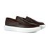SLIP ON MASCULINO VELVET - AMSTERDAM BROWN RHOUKER