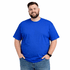 Camiseta Plus Size Azul Royal