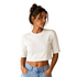 Cropped Oversized Feminino Off White
