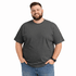 Camiseta Plus Size Cinza Chumbo