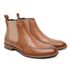 Bota Chelsea Masculina Couro Caramelo