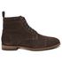 Bota Coturno Masculino Couro Cafe 