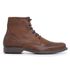 Bota Coturno Masculino Couro Havana