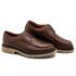 Sapato Derby Casua Brow Tabaco Bernotte 