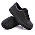 Tênis Casual Listra Preto Sola Preta DKShoes