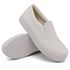 Slip On Matelassê Branco DKShoes