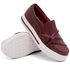 Slip On Nó Lateral Listra Marsala DKShoes