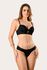 Conjunto Em Tule Texturado e Renda Preto