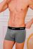 Cueca Microfibra Boxer Cinza