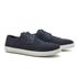 Sapato Masculino Brogue Azul Blue Hole