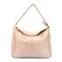 Bolsa Feminina Couro Legitimo Sacola Hobo Média Nude