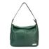 Bolsa Feminina Couro Legitimo Sacola Hobo Média Verde