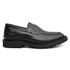 Sapato Masculino Loafer Viena Masculino em Couro Legítimo Tratorado Preto