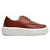 Sapato Masculino Couro Legítimo Sola Alta 6cm Everest Castor