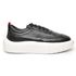 Tênis Masculino Casual Couro Legítimo Hong Kong Preto