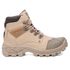 Bota Masculina Adventure Coturno Catpriime De Couro Com Ca Areia c/ Laranja