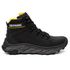 Bota Masculina Adventure Coturno Catpriime De Couro Com C.A Preto c/amarelo