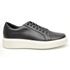 Tênis Masculino Casual Couro Legítimo Milano Preto