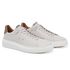 Sapatênis Masculino Couro Legítimo Genebra Off White