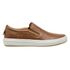 Sapato Casual Slip On Thrones Masculino em Couro Legítimo castor