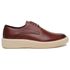 Sapato Masculino Couro Legítimo Derby New York Whisky