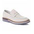Sapato Masculino Loafer Masculino em Couro Legítimo Tratorado Off White Maldivas 
